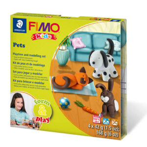 Set FIMO Kids 4 x 42 g - animale