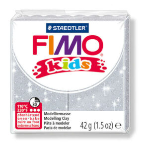 FIMO KIDS - ARGINTIU GLITTER