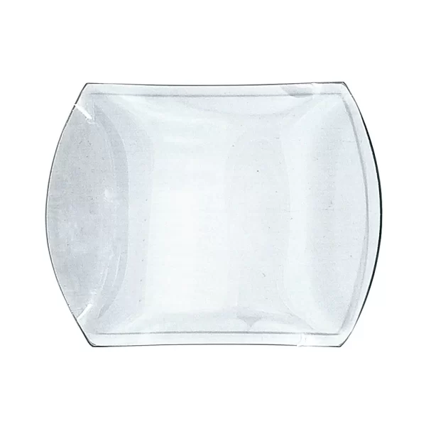 Farfurie din sticla pentru prajituri, 25 x 20 cm