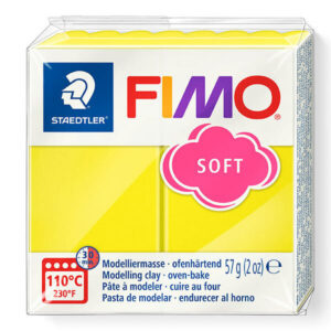 FIMO Soft 57 g, galben lamaie