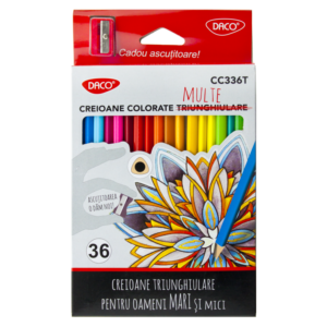 Creion color 36 culori DACO